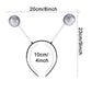 Trounistro 10 Pack Alien Headband for Party Supplies and Costume Accessory (Color Set 1, ZRWW069)