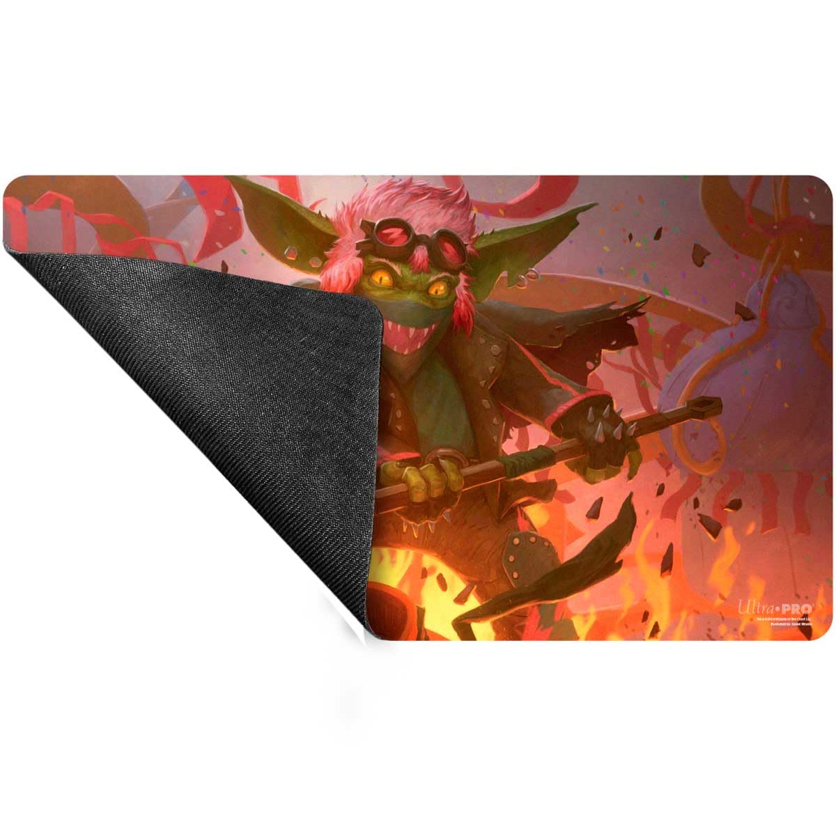 Ultra PRO - Aetherdrift Redshift, Rocketeer Chief Playmat for Magic: The Gathering, Use as Mousepad, Desk Mat, Protects MTG Cards During Gameplay, TCG
