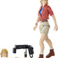 Jurassic World Toys Amber Collection Dr. Ellie Sattler 6-in Action Figure, Swappable Hands & Head, Utility Belt & Radio Accessories, Collectible Gift