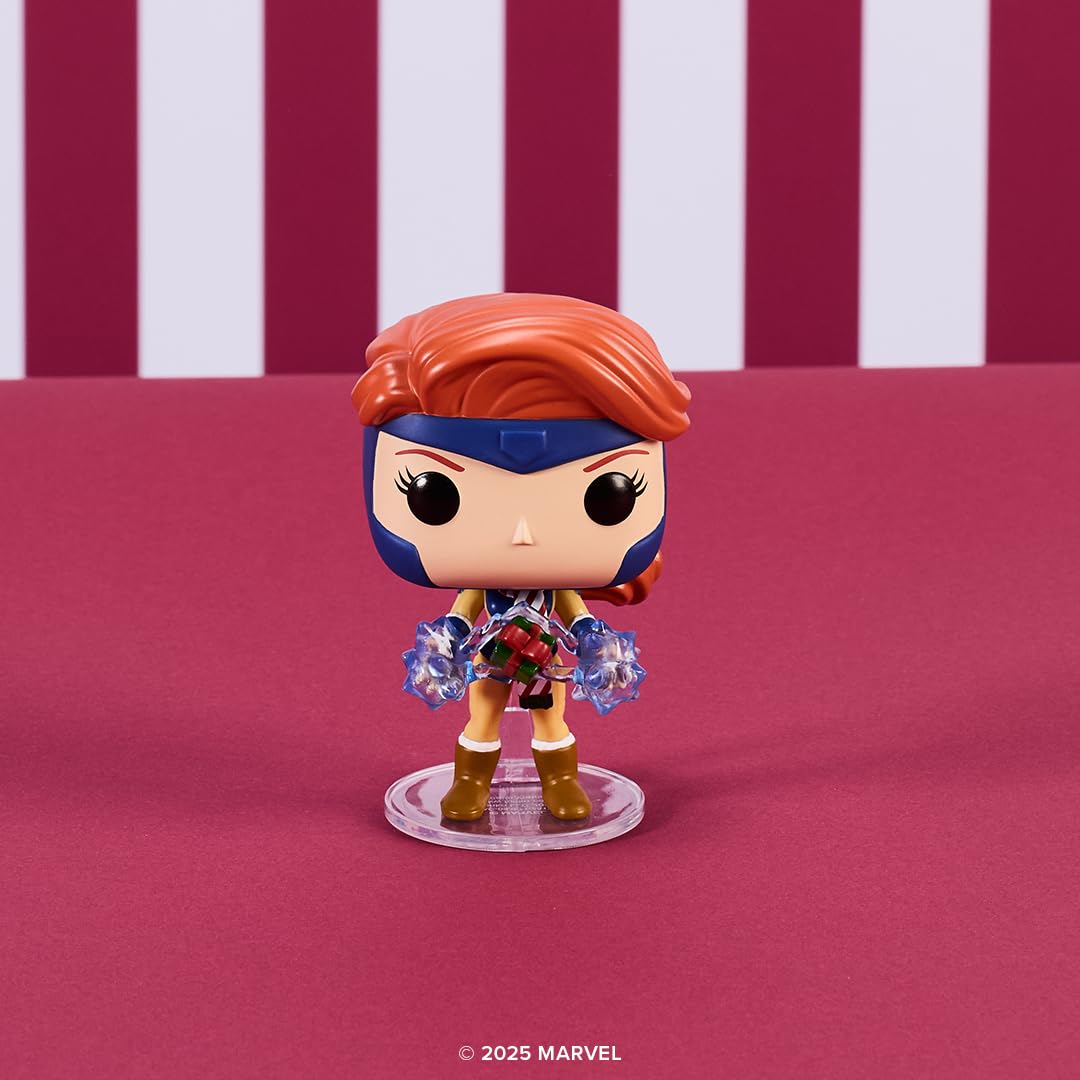 Funko Pop! Marvel: Holiday - Jean Grey - X-Men - Collectable Vinyl Figure - Gift Idea - Official Merchandise - Toys for Kids & Adults - Comic Books