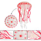 BLAPNK 2 Pcs Realistic Ocean Jellyfish Model Toys, Simulated Sea Life Jellyfish Animals Figurine Collection Playset Sea Creature Science Educational