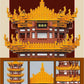 JOMIOD Chinese Architecture Micro Building Blocks Set, 4748 Pieces Yellow Crane Tower, World Famous Architecture Collectible Model Building Kit
