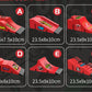 Fingerboard Skate Park Kit,Skateboard Finger Toys with 13 Pieces of Skateboards, Ramps, Skates, Scooters, Bikes and Caster Boards, Funny Mini Finger