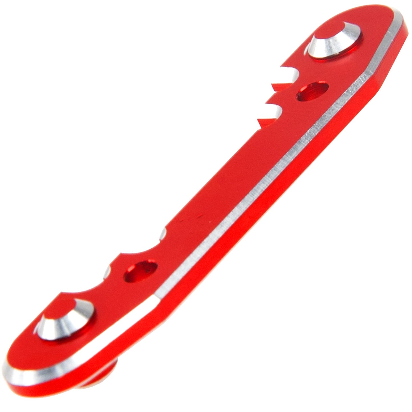 Vgoohobby Front Rear Swing Arm Reinforcement Mounts Plate Compatible with WLtoys 144001 144002 144010 124016 124017 124018 124019 RC Car (Red)