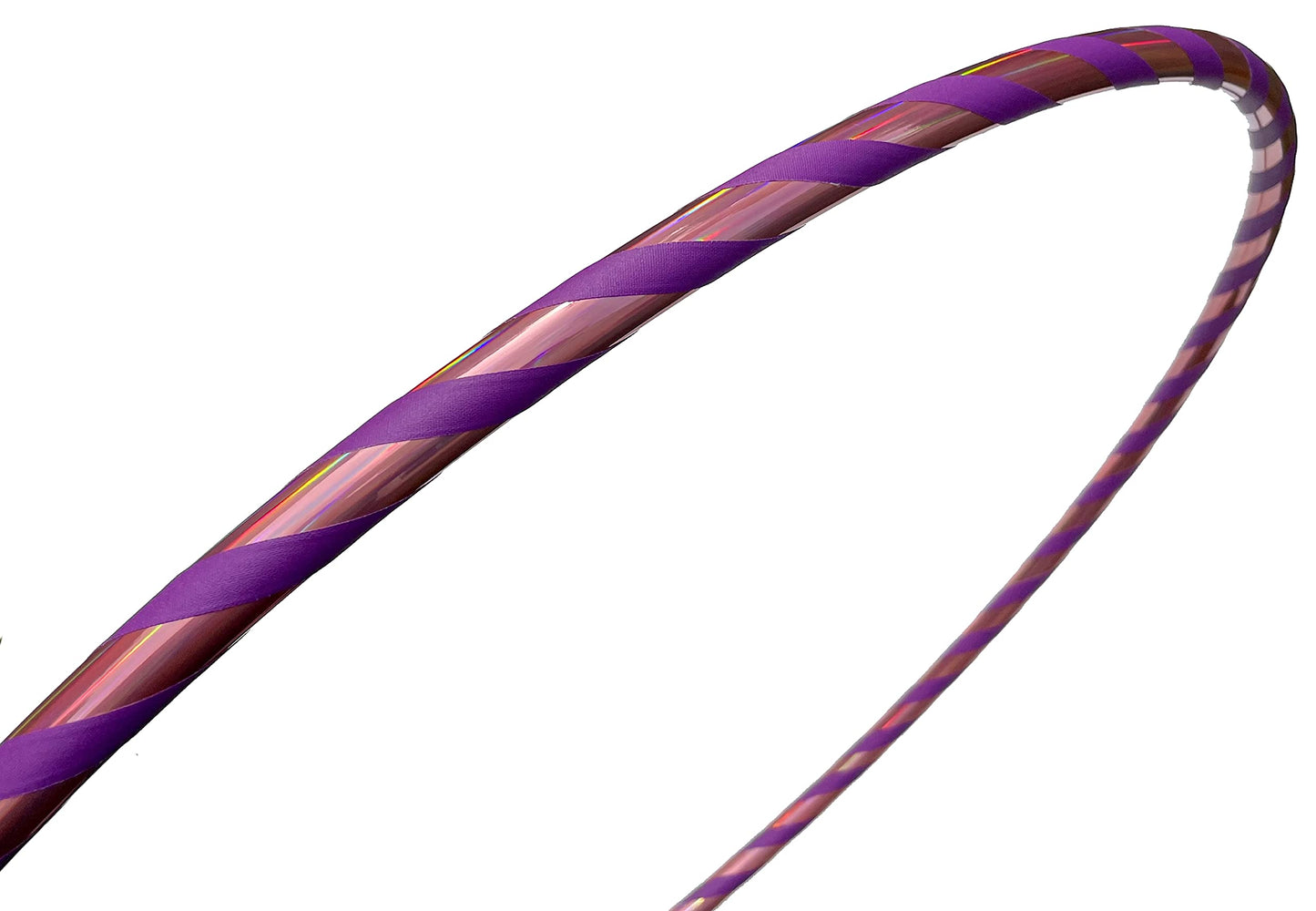 SpinMajik Kid's Hula Hoop Handmade for Fitness, Dance and Fun! (Purple, Medium (32"))