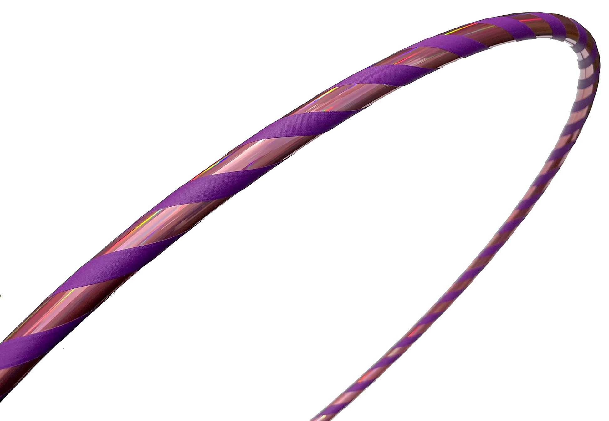 SpinMajik Kid's Hula Hoop Handmade for Fitness, Dance and Fun! (Purple, Medium (32"))