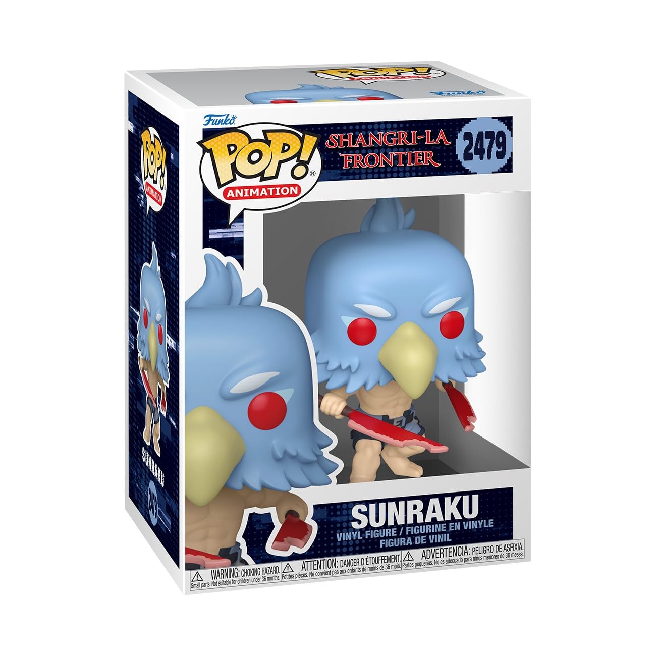 Funko Pop! Animation: Shangri-La Frontiers - Sunraku - 1/6 Odds for Rare Chase Variant - Collectable Vinyl Figure - Gift Idea - Official Merchandise