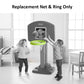 Replacement Part for Fisher-Price Grow-to-Pro Basketball - L5807 ~ Replacement Hoop ~ Includes 1 Green Ring and 1 White Basketball Net
