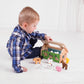Bigjigs Toys, Shape Sorter, Wooden Farm Toys for 2 Year Olds, Childs Farm Toy