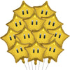 12PCS Gold Birthday Balloons?Yellow Balloons Kids Birthday Party Decorations Supplies