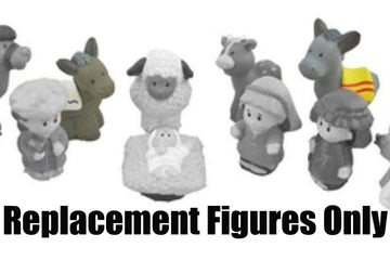 Little People Fisher Price Nativity Manger Replacement Two (2) Donkey (Pair of Donkeys)