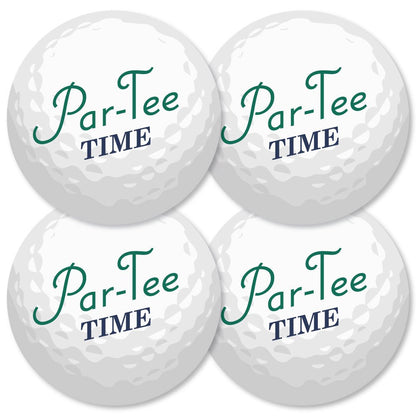 Big Dot of Happiness Par-Tee Time - Golf - Paper Decorations DIY Birthday or Retirement Party Essentials - Set of 20