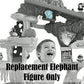 Replacement Part for Safari Playset - Fisher-Price Little People Share and Care Safari FHF35 - Includes 1 Elephant Figure