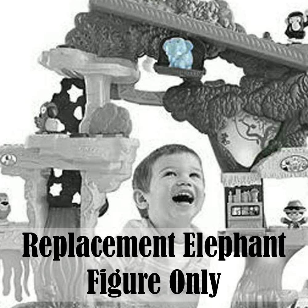 Replacement Part for Safari Playset - Fisher-Price Little People Share and Care Safari FHF35 - Includes 1 Elephant Figure