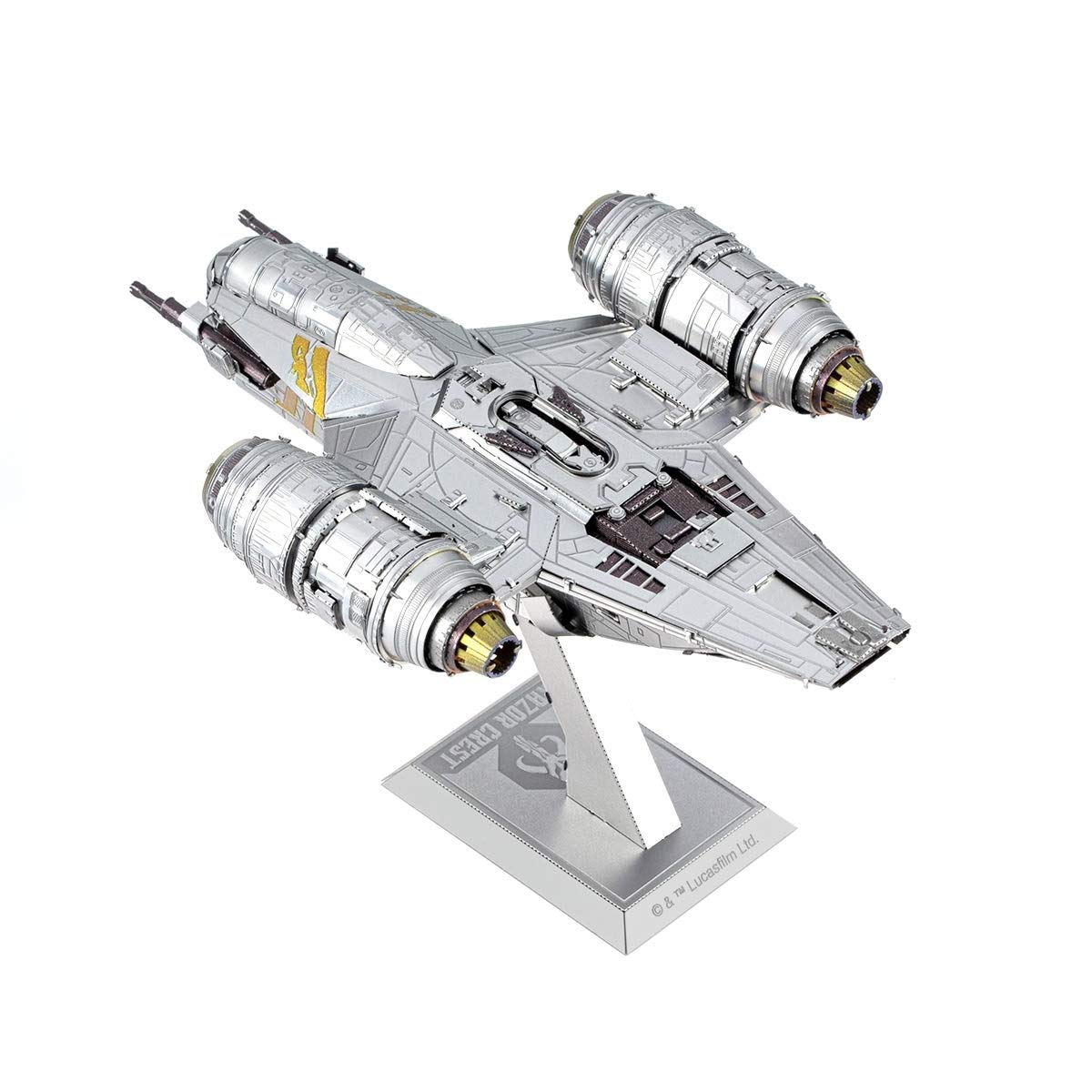 Metal Earth Fascinations Premium Series Star Wars The Mandalorian Razor Crest 3D Metal Model Kit