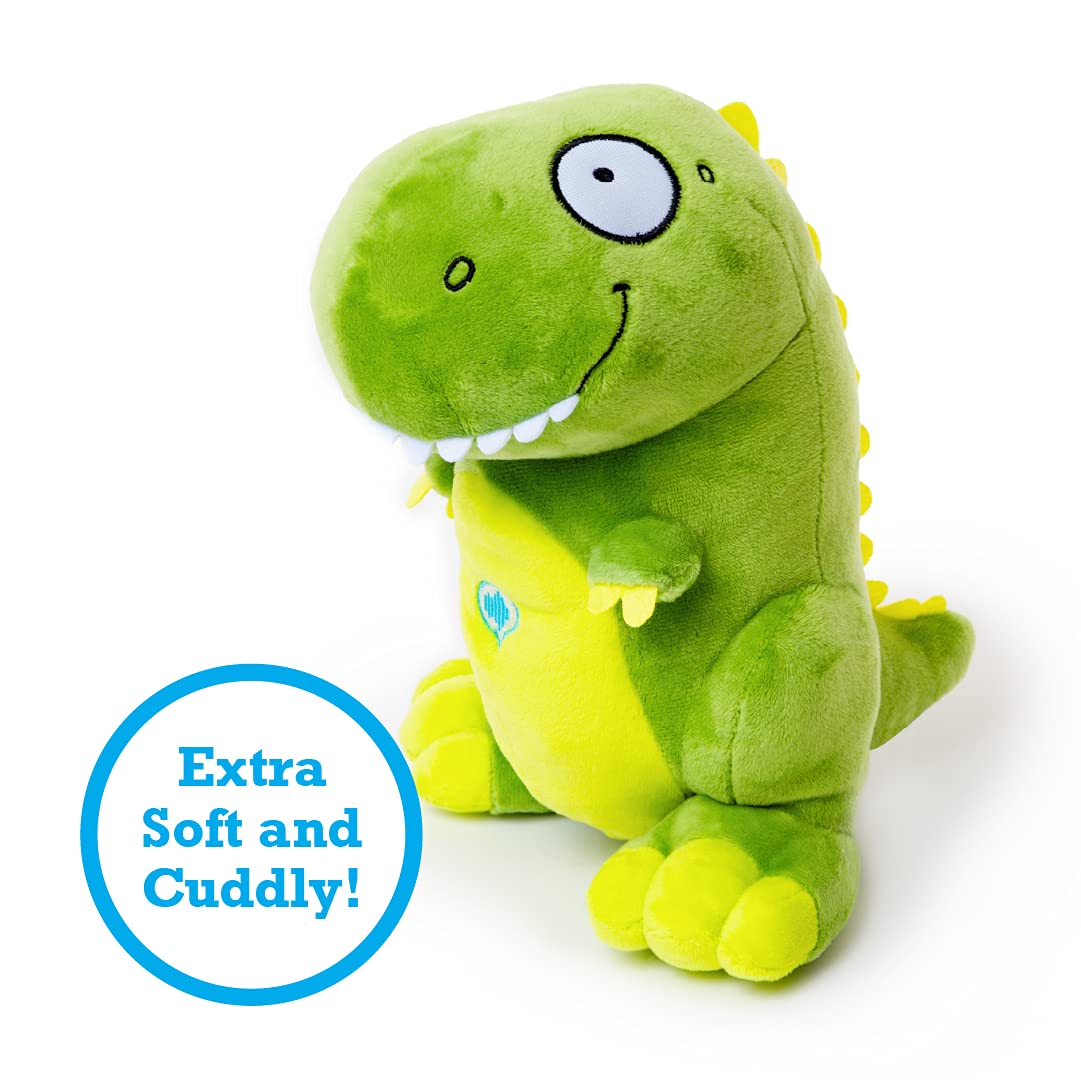 Mighty Mojo Silly Sounds Plush Talking Stuffed Animal - Makes Over 20 Silly Sounds - Burps, Farts and Roars - 10 Inches (Dinosaur)