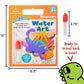 READY 2 LEARN Water Art Activity Book | Dinosaurs | 6 Scenes | Mess-Free | Reusable Water Coloring Book | Learn Fun Dino Facts | Toddler Travel