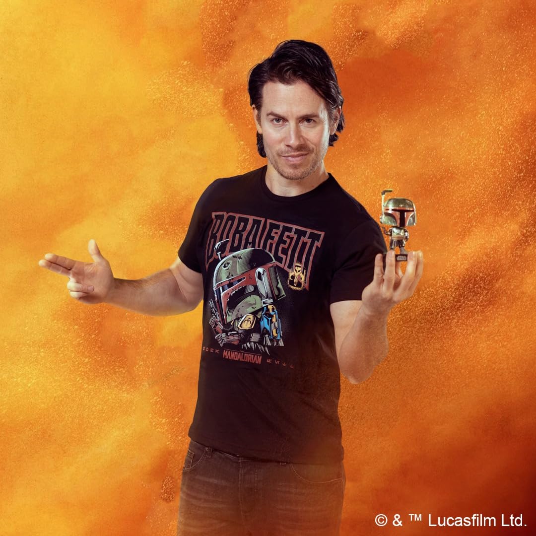 Funko POP & TEE: SW- Boba Fett- M