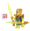 LEGO NINJAGO Crystalized Minifigure - Jay (Golden Dragon) without Wings and Gold Flame Sword 71768