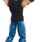 Mattel AJ Styles WrestleMania Elite Collection Action Figure with entrance shirt & Vince McMahon Build-A-Figure Pieces, 6-in / 15.24-cm Posable