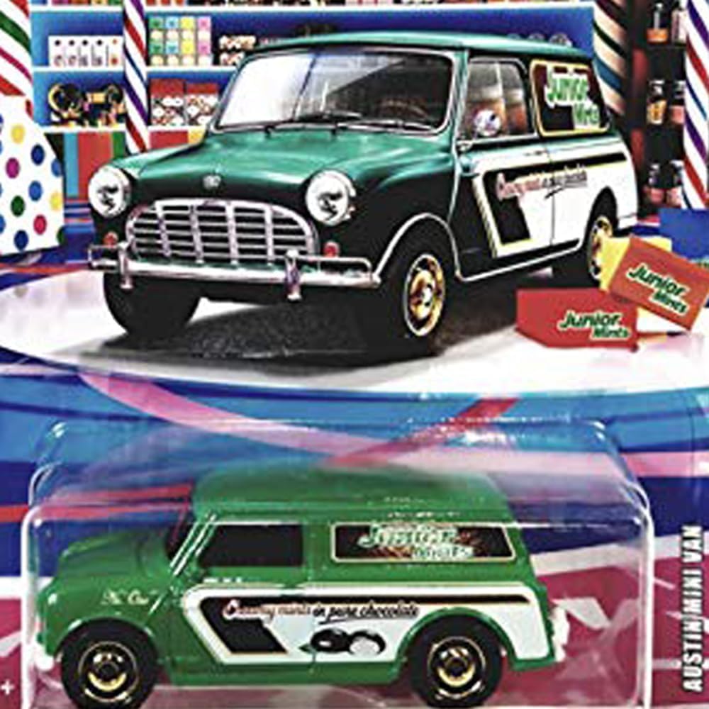 Matchbox 2024 Candy Cars Collection 1:64 Scale (5/6 Junior Austin Mints Mini Van)