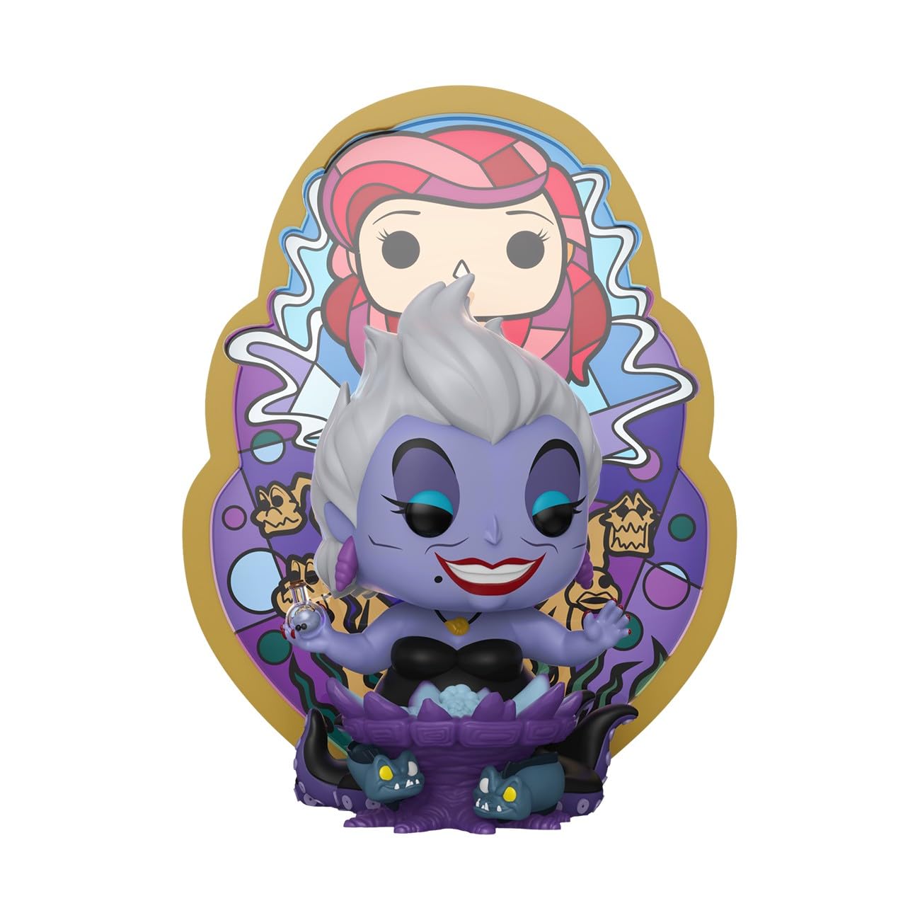 Funko Pop! Deluxe: Little Mermaid - Ursula - Stained Glass - Collectable Vinyl Figure - Gift Idea - Official Merchandise - Toys for Kids & Adults