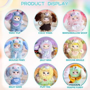Vinyl Face Plush Doll Figures Collectible Toys Birthday Gifts (Single Box)