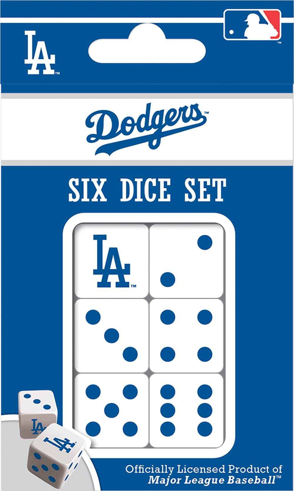 MasterPieces LAD3140: Los Angeles Dodgers Dice Set