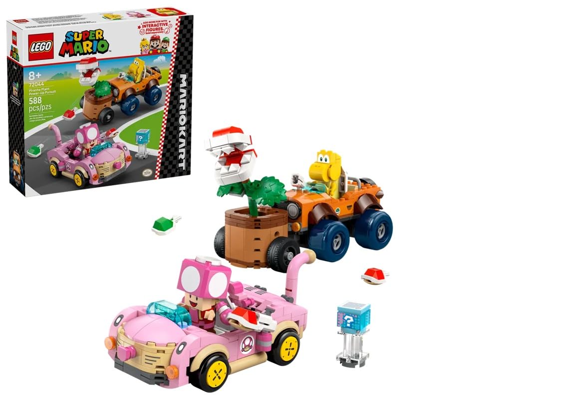 LEGO Mario Kart - Piranha Plant Power-Up Pursuit 72044 588 Pieces