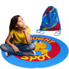 Thought-Spot Time Out Mat for Toddlers | Positive Discipline & Calm Down Corner Tool | Portable 24” Floor Mat Alternative to Time Out Chair | Teaches