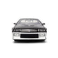 Jada Toys Bigtime Muscle 1:24 1985 Chevy Camaro Mickey Thompson Die-cast Car - Opening Doors, Hood, Trunk, Rubber Tires(Glossy Black/Silver)