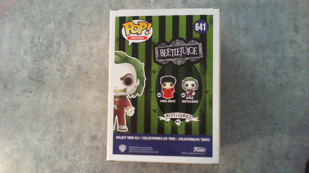 Funko Pop Movies: Beetlejuice in Tuxedo Collectible Figure, Multicolor