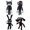 BELEJOYFOK 4PCS Siren Head Monster Plush Toys Cartoon Dog Plush Toys Halloween Thanksgiving Christmas Birthday Gift