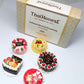 Lovely Mixed 5 Assorted Cake Dollhouse Miniature Food,Tiny Food