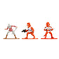 Jada TMNT 1.65" 18-Pack Wave 2 Die-Cast Figures Nano Metalfigs, Toys for Kids and Adults