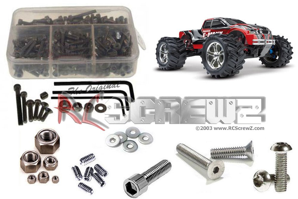Rc Screwz TRA030 SS Screw Kit E-Maxx