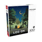 Buffalo Games - Life is Good - Forest Log On - 500 Piece Jigsaw Puzzle for Adults -Challenging Puzzle Perfect for Game Nights - Finished Size is 21.25
