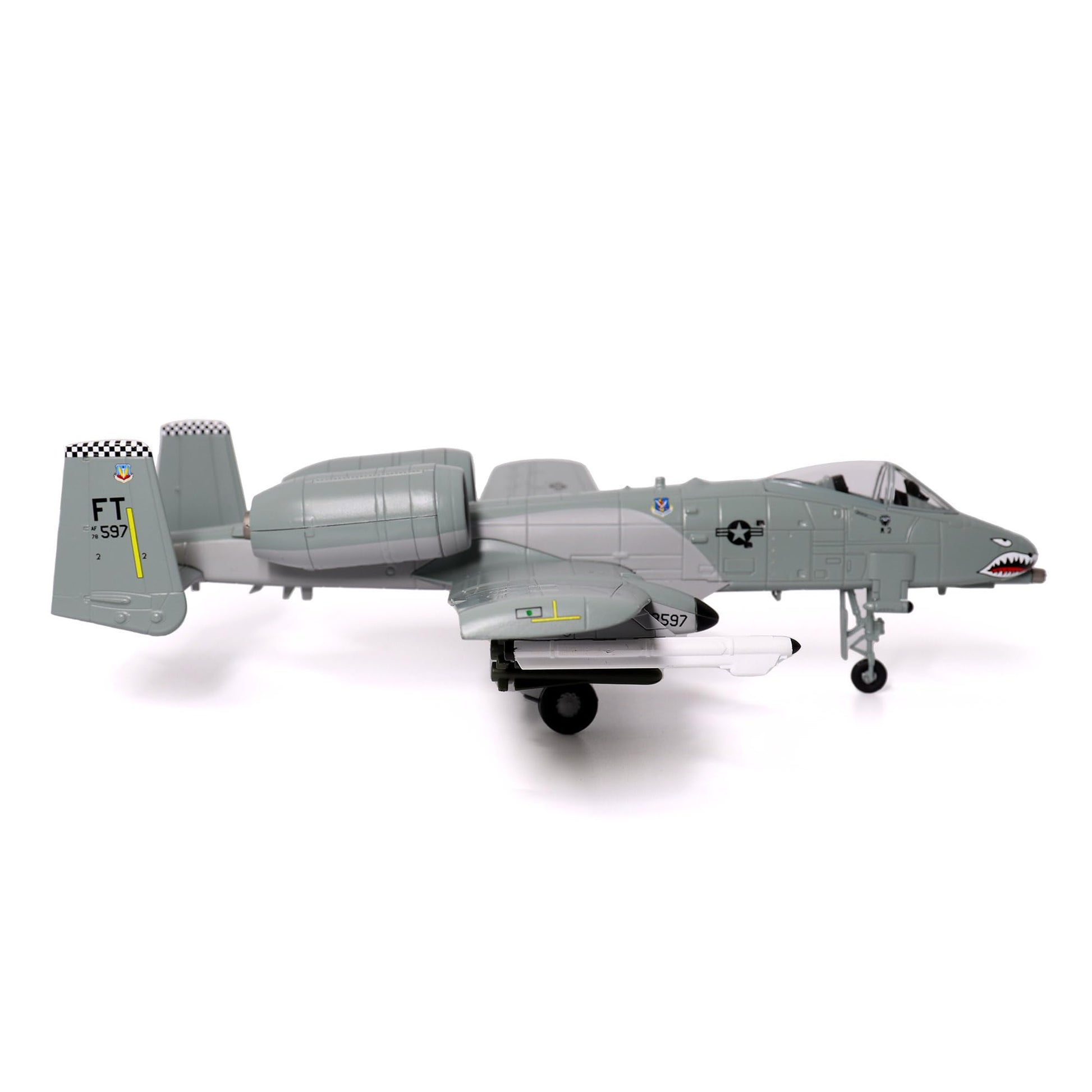 Motor city classics 1:72 Scale Military Diecast Collectible Fairchild Republic A-10 Thunderbolt II Warthog | Militaria Diecast | Model 27294-77