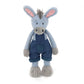 JamieCare 14" Dressing Donkey Stuffed Animal Plush Toy for Girls Boys and Kids, Soft Cuddly Friends Home Decor (Blue) Machine Washable Dolls