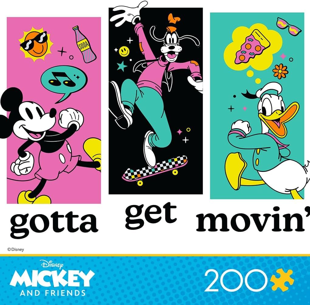 Ceaco - Disney Mickey and Friends - 200 Piece Puzzle for Kids Ages 8-10