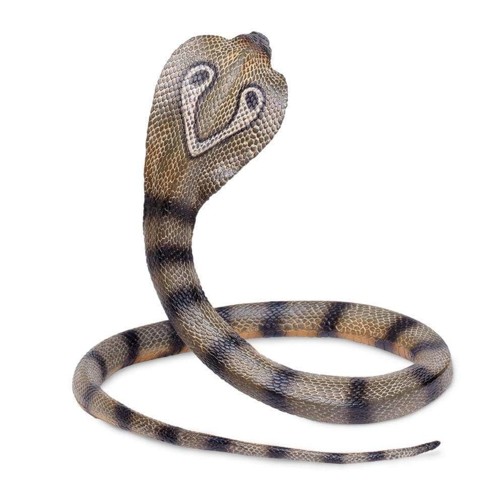 Safari Ltd. Cobra Figurine - Detailed 36" Flexible, Plastic Model Figure - Fun Educational Play Toy for Boys, Girls & Kids Ages 18 Months+