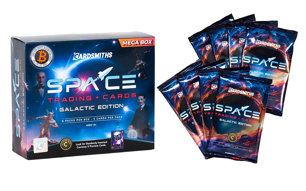 Cardsmiths Space: Galactic Edition Trading Card Mega Box - 8 Packs