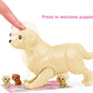 Barbie Doll & Pets Playset with Mommy Dog, 3 Newborn Puppies with Color-Change Feature & Pet Accessories, Brunette Fashion Doll