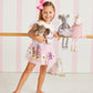 Mud Pie Swan Velvet Princess Plush