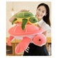 OPHRBU 15.7" Pink Sea Turtle Plush Stuffed Animal Soft Hugging Pillow