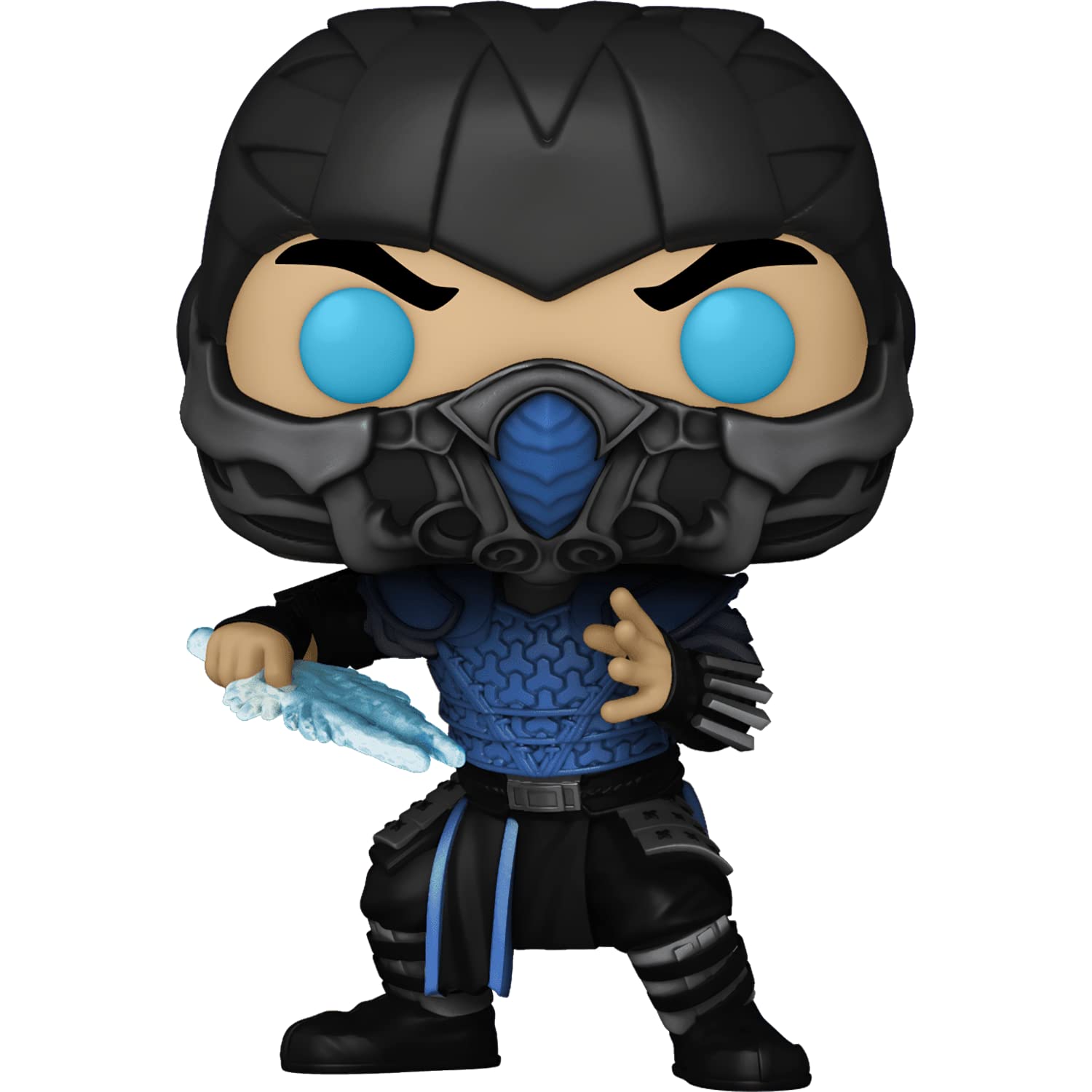 Funko S u b -Zero [Glow-in-Dark] (EE Exc): P o p ! Movies Vinyl Figurine Bundle with 1 Compatible 'ToysDiva' Graphic Protector (1057-55647 - B)