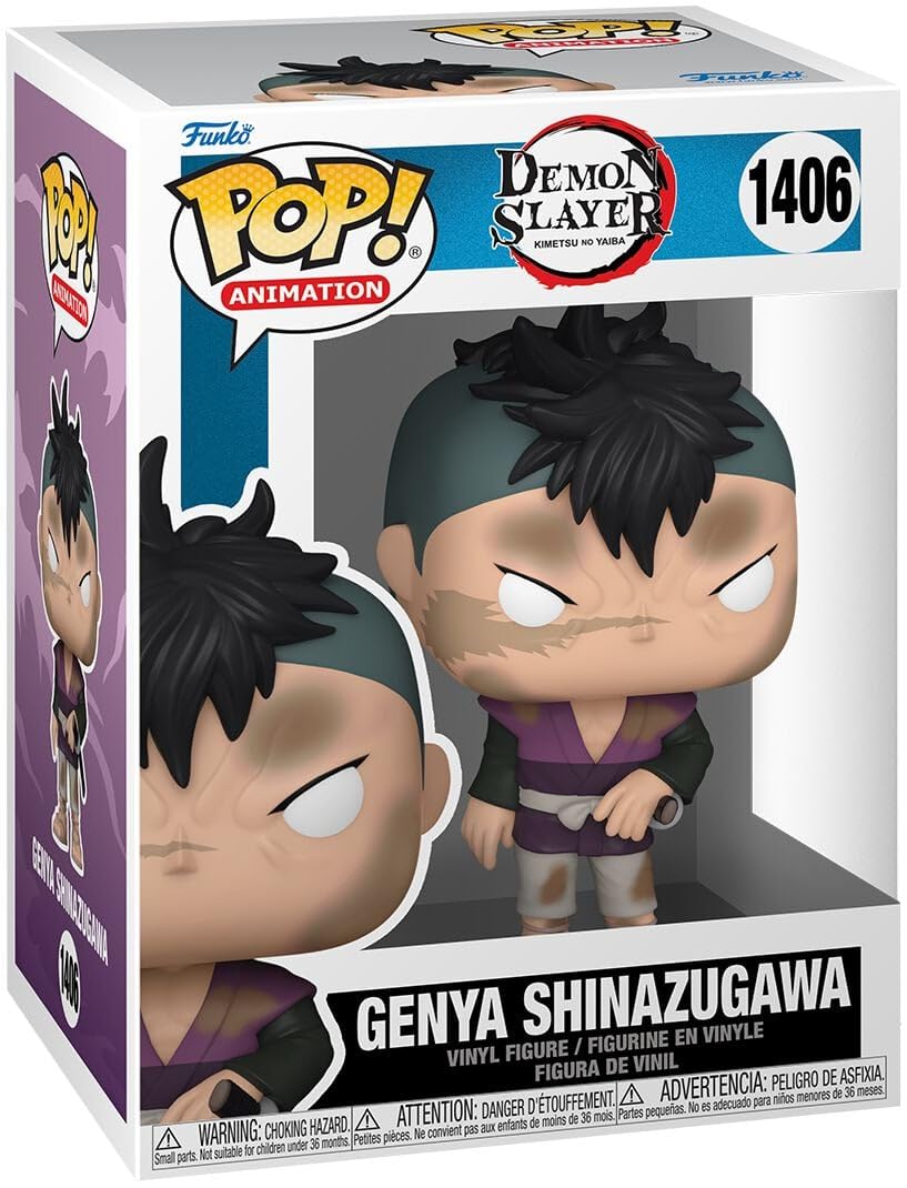 Funko POP! Animation: Demon Slayer - Genya Shinazugawa - Collectable Vinyl Figure - Gift Idea - Official Merchandise - for Kids & Adults - Anime Fans