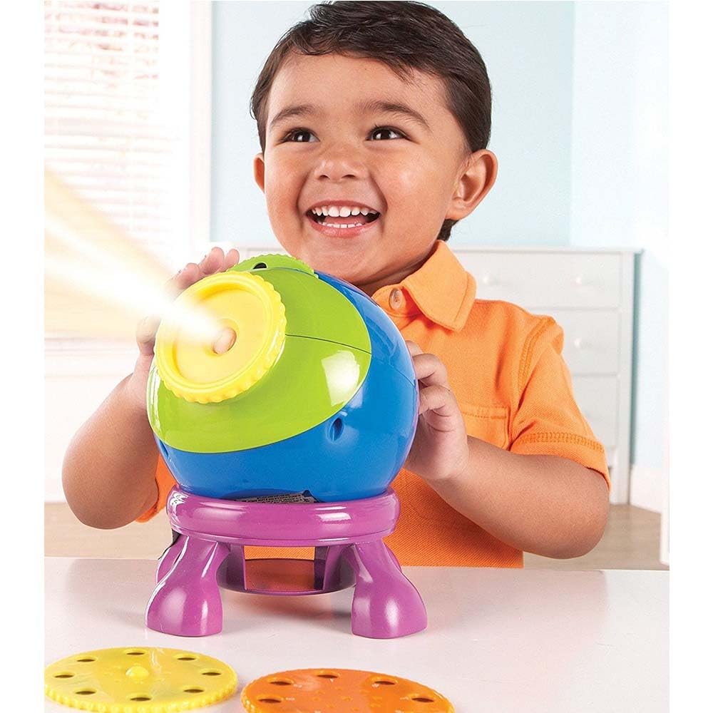 Learning Resources Shining Stars Projector - Space and Planets Exploration for Kids, Astronomy Toys, Toddlers Stargazing Toy, Glow in the Dark Stars