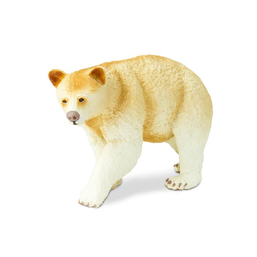 Safari Ltd. Kermode Bear Figurine - Detailed 4.5" Spirit Bear Figure - Educational Toy for Boys, Girls and Kids Ages 3+