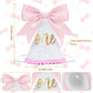Bow 1st Birthday Hat for Girls - First Birthday Hat for Party Decorations